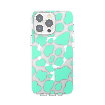 Turquoise Cow Cow — iPhone 13 Pro MagSafe Case - US 21994