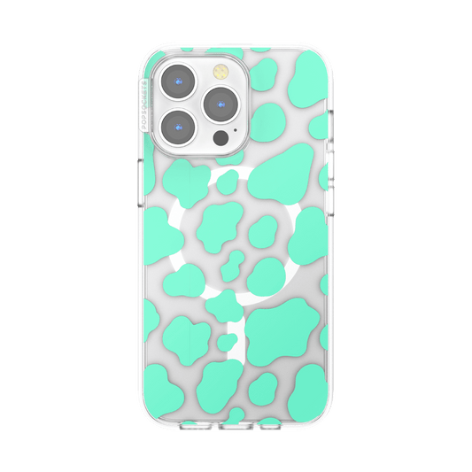 Turquoise Cow Cow — iPhone 13 Pro MagSafe Case - US 21994