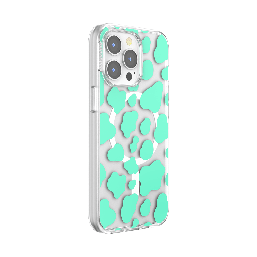 Turquoise Cow Cow — iPhone 13 Pro MagSafe Case - US 21994