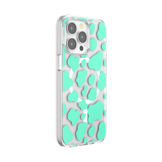Turquoise Cow Cow — iPhone 13 Pro MagSafe Case - US 21994