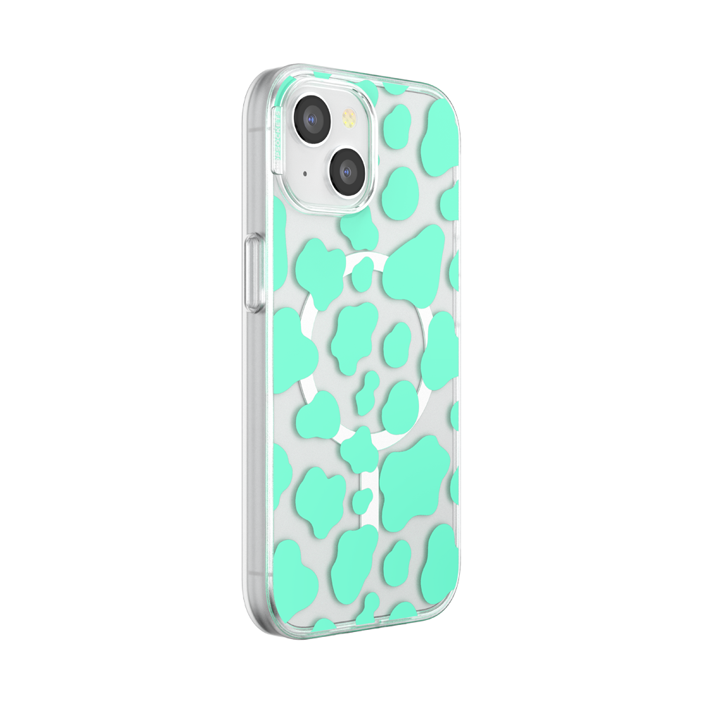 Turquoise Cow Cow  — iPhone 15 MagSafe Case - US 81873