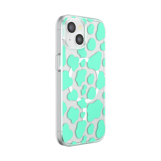 Turquoise Cow Cow  — iPhone 15 MagSafe Case - US 81873