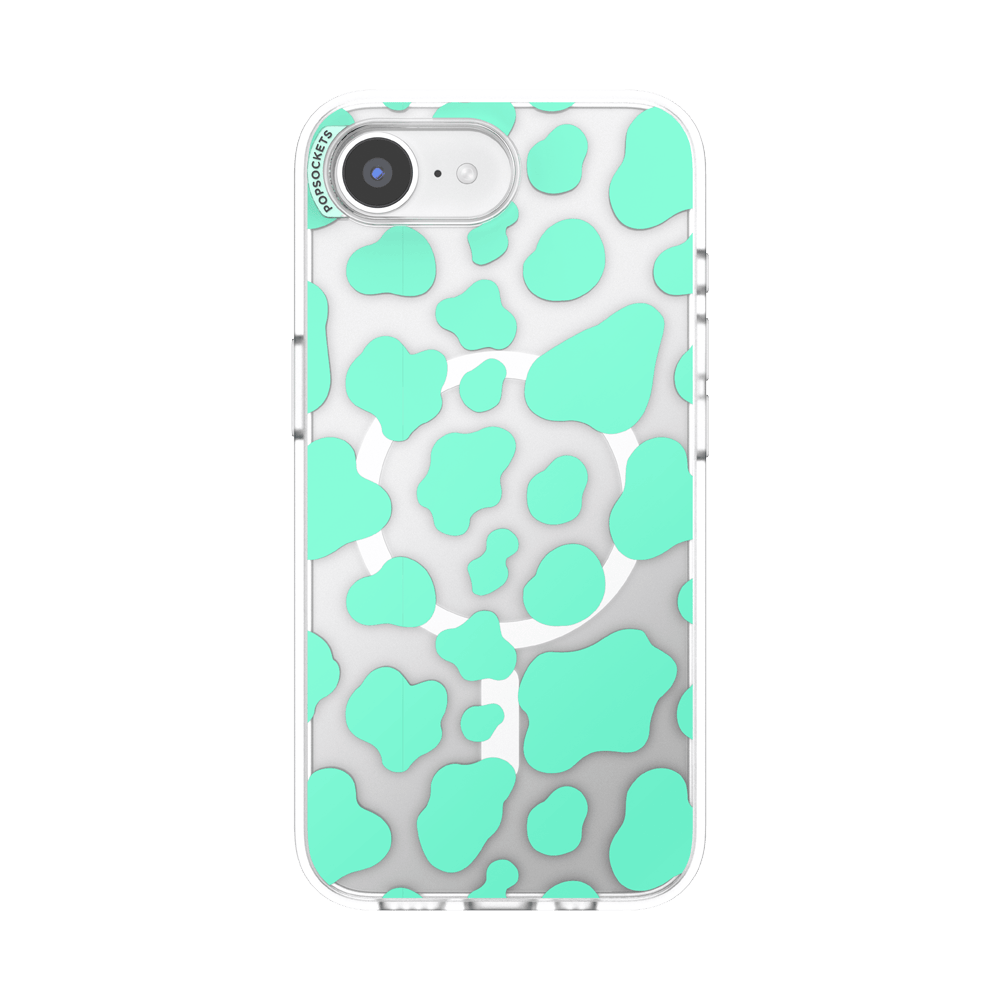 Turquoise Cow Cow — iPhone 17e/16e MagSafe Case - US 11666