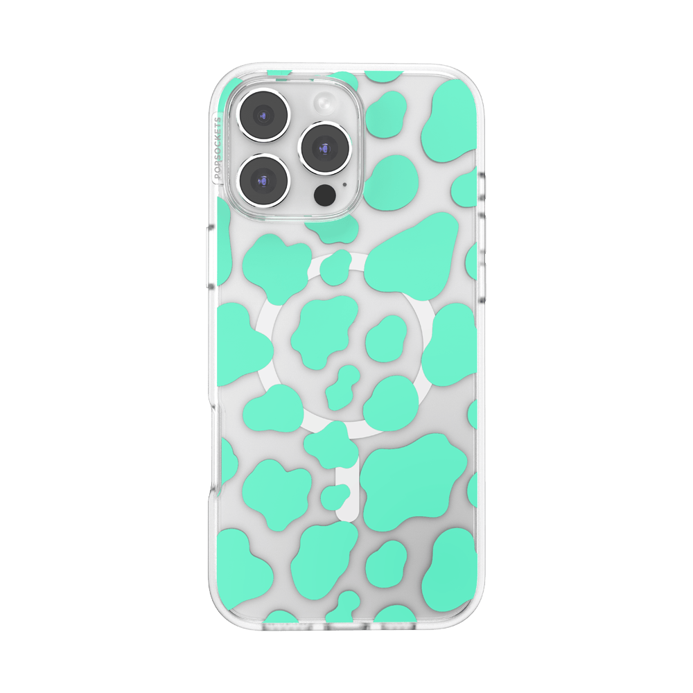 Turquoise Cow Cow — iPhone 16 Pro Max MagSafe Case - US 82966