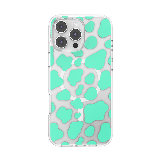 Turquoise Cow Cow — iPhone 16 Pro Max MagSafe Case - US 71005