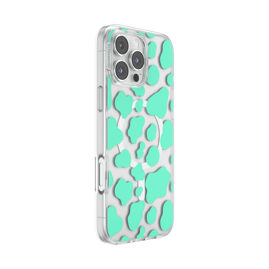 Turquoise Cow Cow — iPhone 16 Pro Max MagSafe Case - US 71005