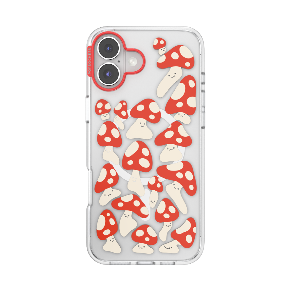 Red Shrooms — iPhone 16 Plus MagSafe Case - US 44136