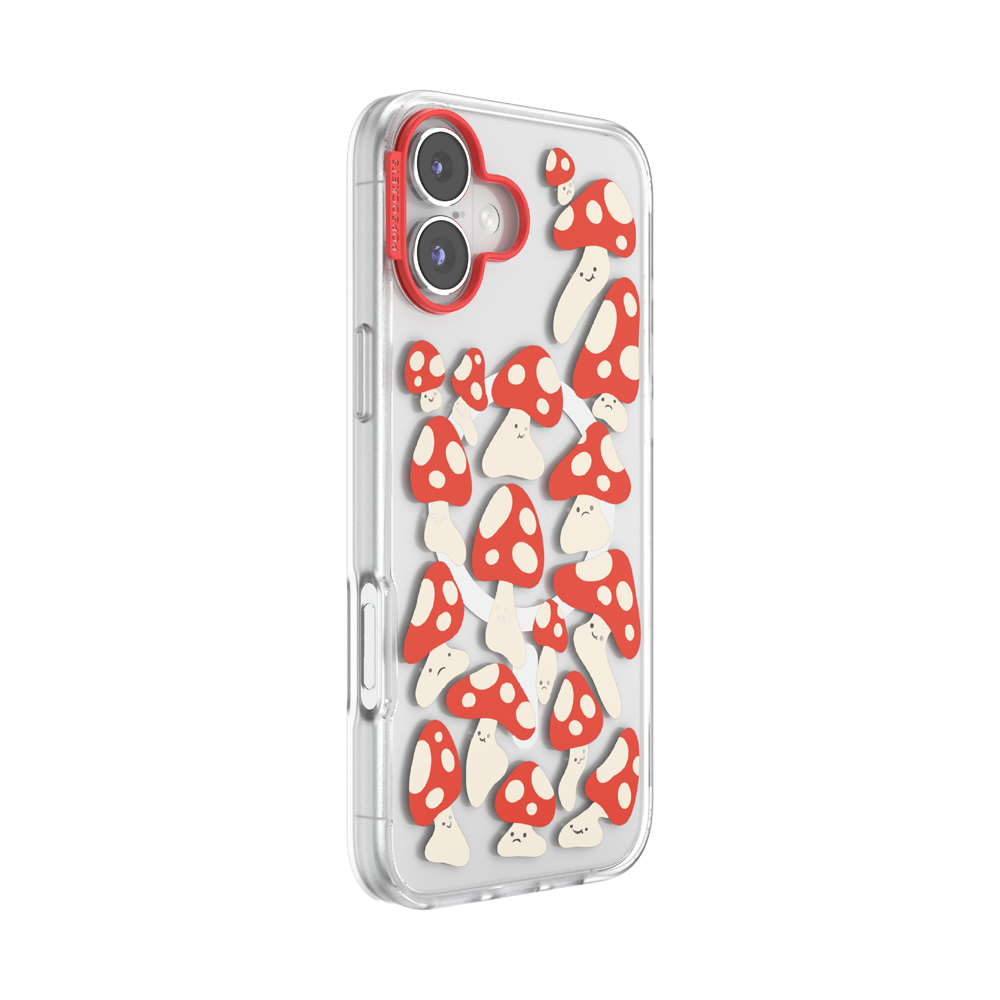 Red Shrooms — iPhone 16 Plus MagSafe Case - US 44136