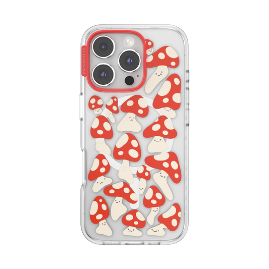 Red Shrooms — iPhone 16 Pro MagSafe Case - US 39378