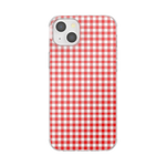 Red Gingham — iPhone 14 Plus MagSafe Case - US 79015
