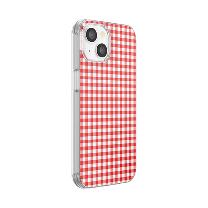 Red Gingham — iPhone 14 MagSafe Case - US 23556