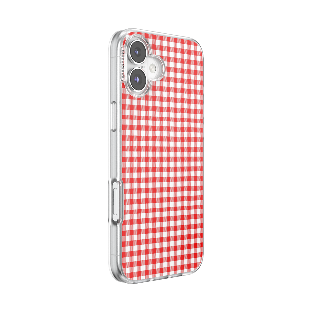 Red Gingham — iPhone 16 Plus MagSafe Case - US 04188