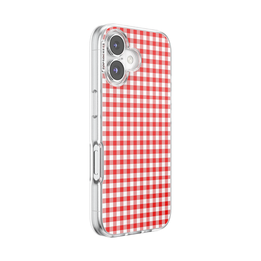 Red Gingham — iPhone 16 MagSafe Case - US 89456