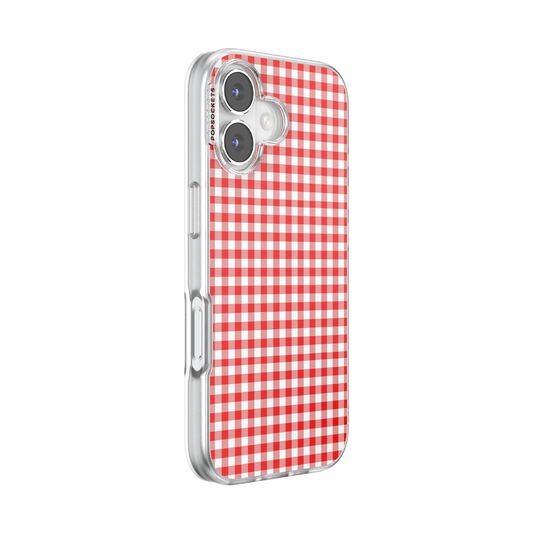 Red Gingham — iPhone 17 MagSafe Case - US 84874