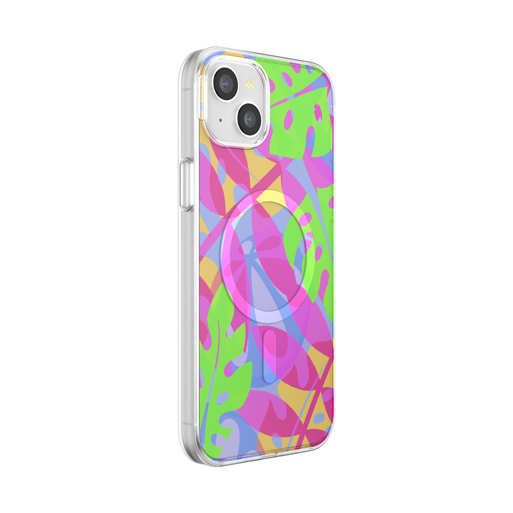 Boca Palms Pink  — iPhone 15 Plus MagSafe Case - US 80961