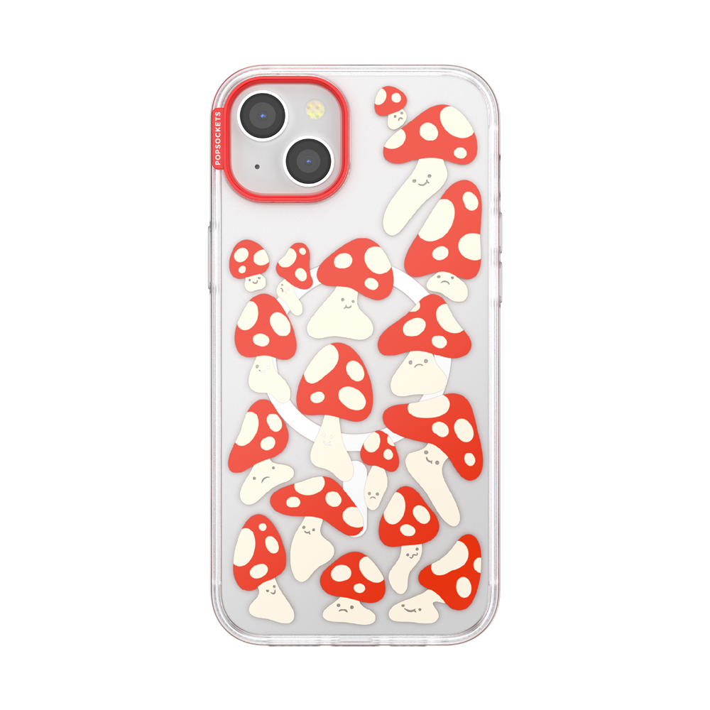 Red Shrooms  — iPhone 15 Plus MagSafe Case - US 48437