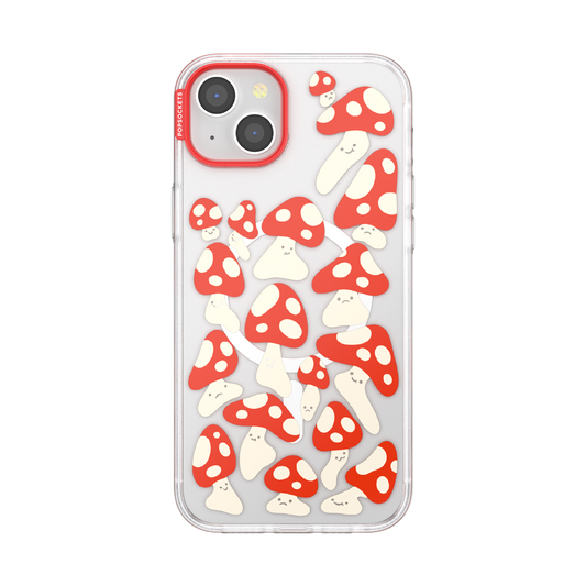 Red Shrooms  — iPhone 15 Plus MagSafe Case - US 48437