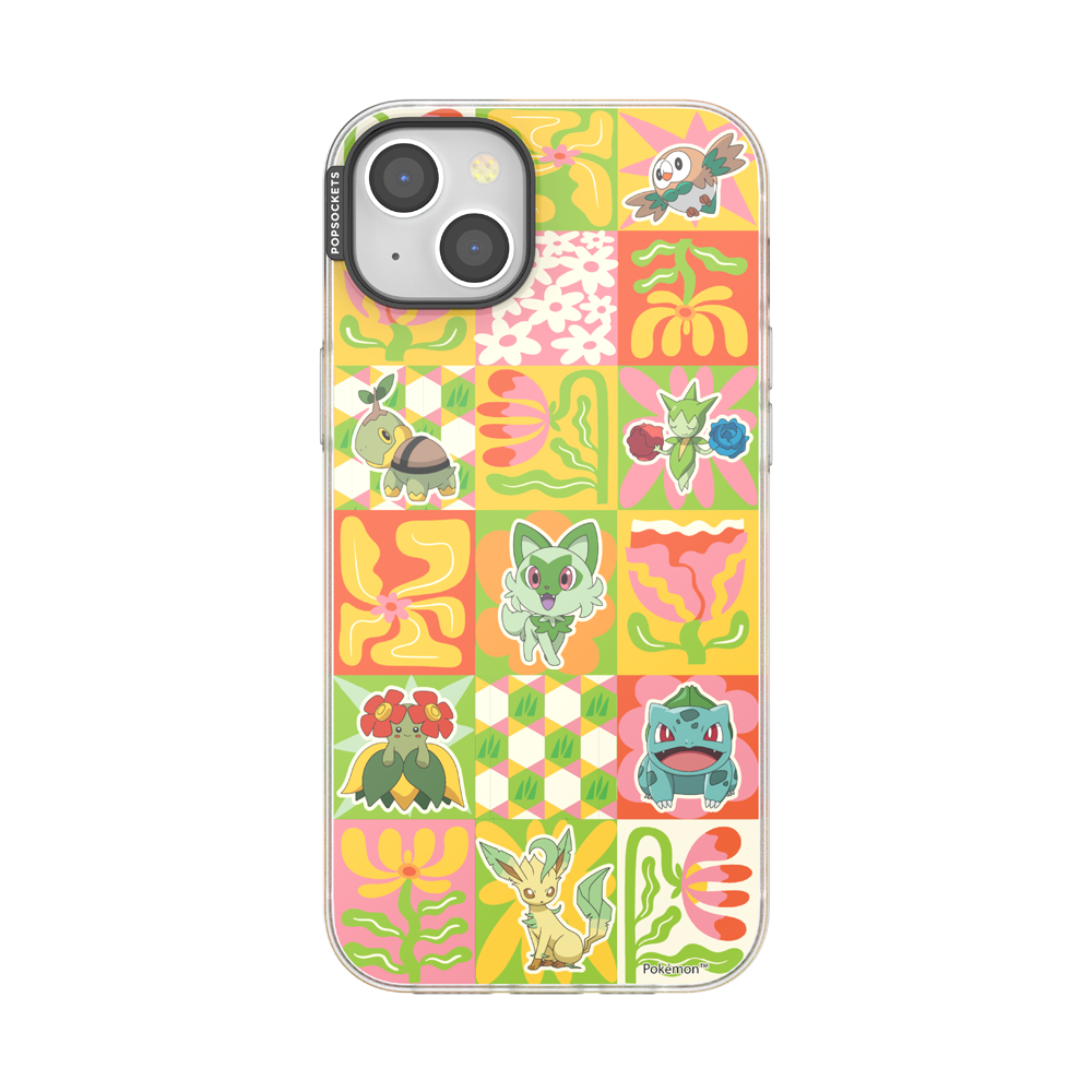 Grass Type Mod Quilt — iPhone 15 Plus MagSafe Case - US 40482