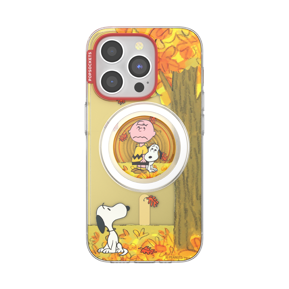 Snoopy in Fall — iPhone 15 Pro MagSafe Case - US 91834