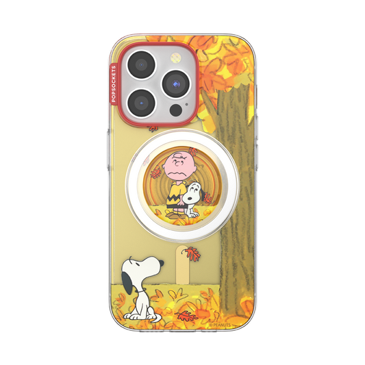 Snoopy in Fall — iPhone 15 Pro MagSafe Case - US 91834