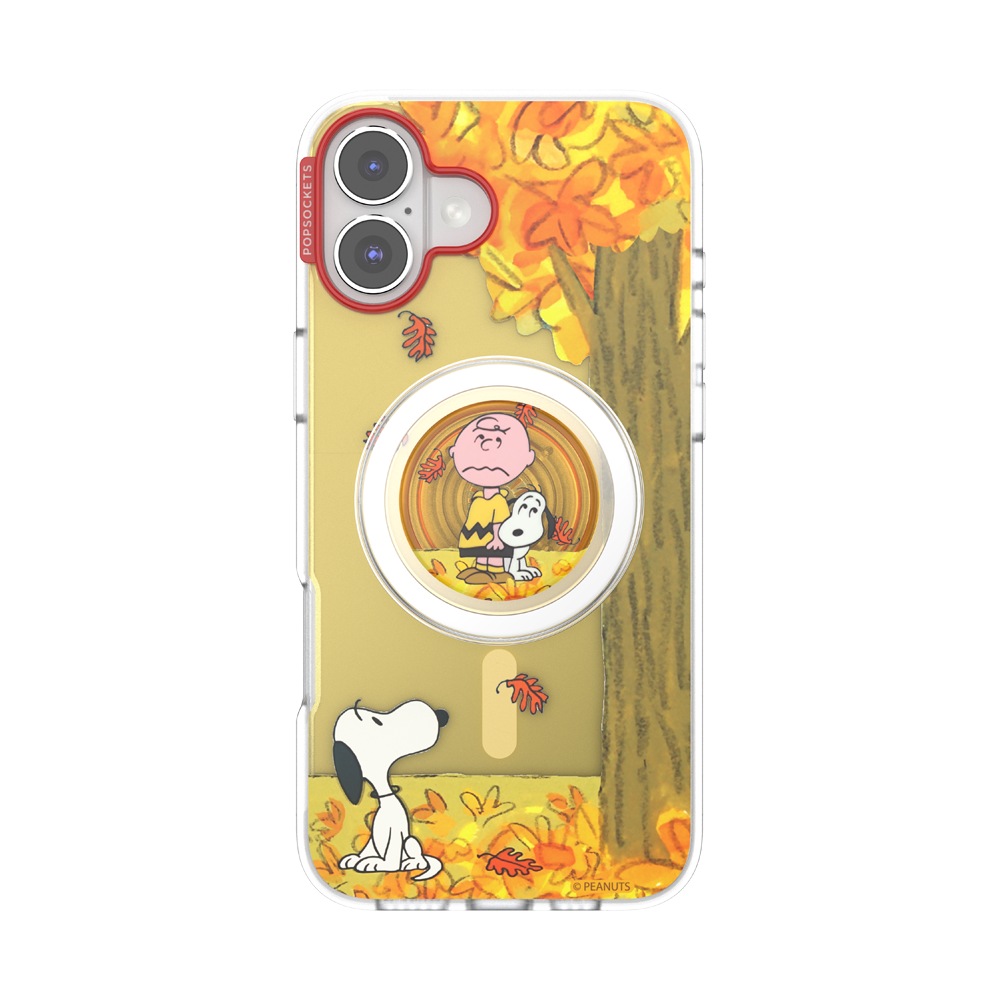 Snoopy in Fall — iPhone 16 Plus MagSafe Case - US 84569