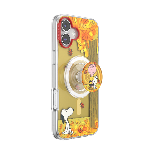 Snoopy in Fall — iPhone 16 Plus MagSafe Case - US 84569