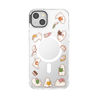 Spooky Book Club Clear  — iPhone 14 Plus MagSafe Case - US 75966