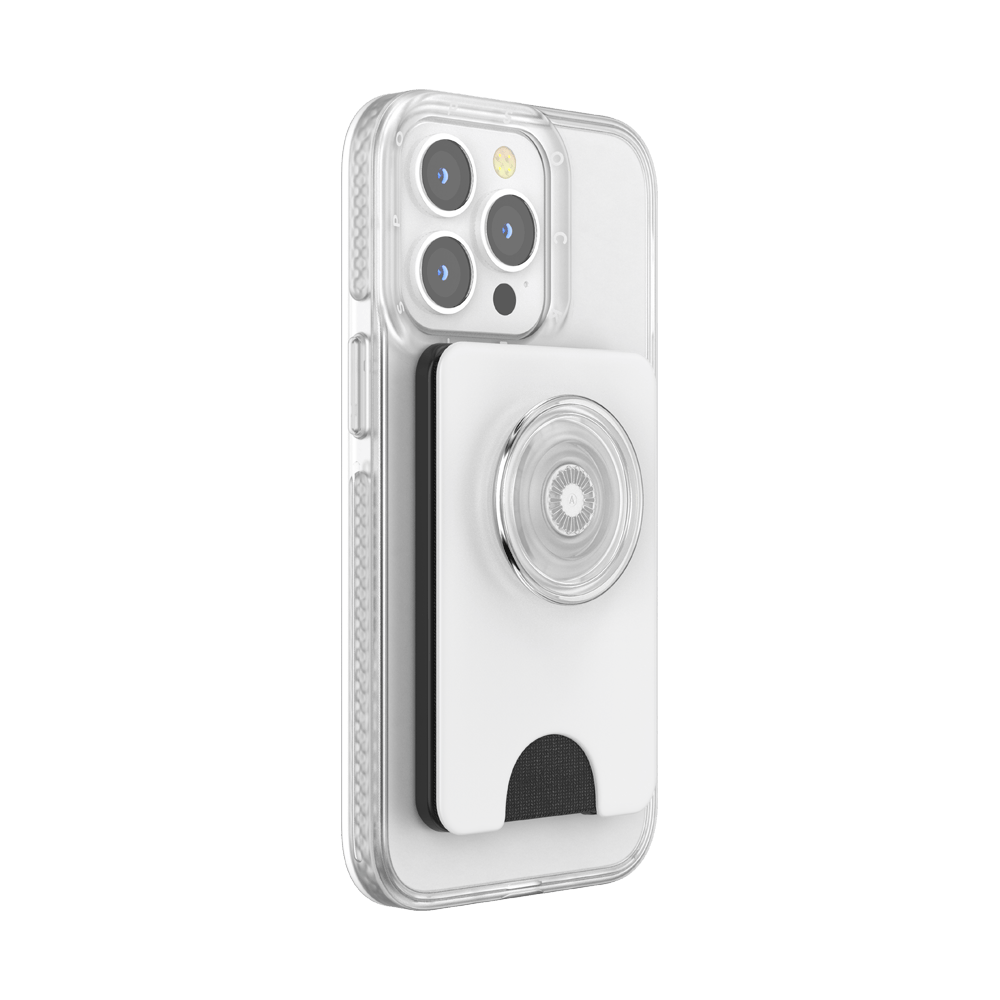White Clear — MagSafe PopWallet+ - US 12185