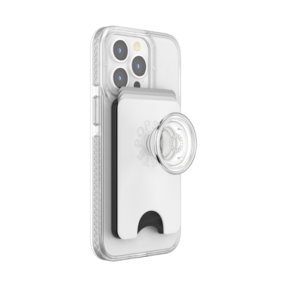 White Clear — MagSafe PopWallet+ - US 52057