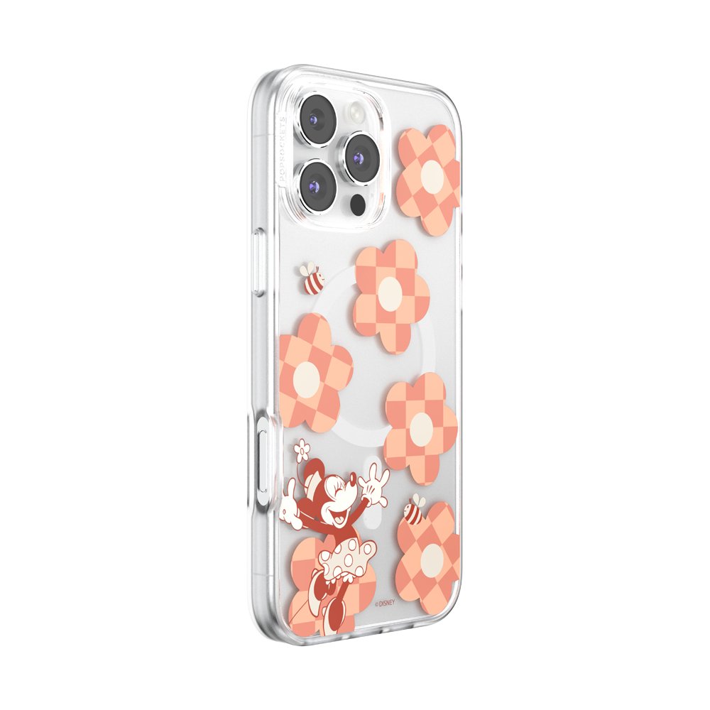 Minnie Checkered Flower — iPhone 16 Pro Max MagSafe Case - US 96017