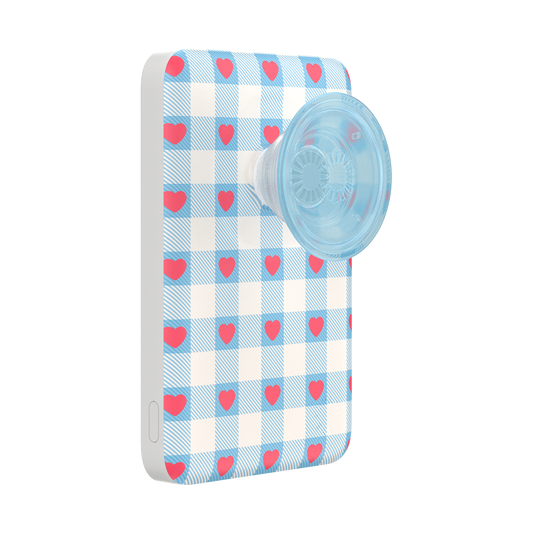 Berry Sweet Gingham — MagSafe PowerPack - US 94620