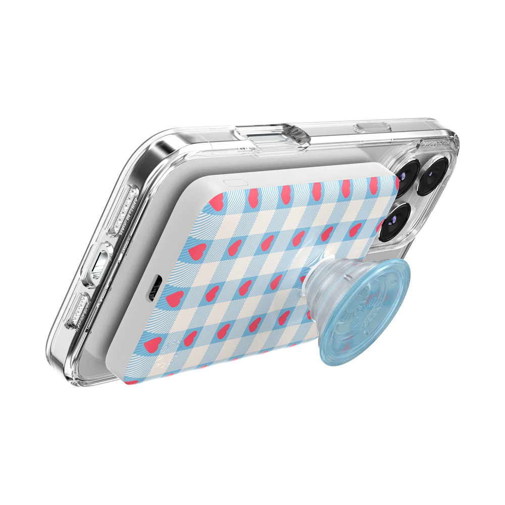 Berry Sweet Gingham — MagSafe PowerPack - US 84542