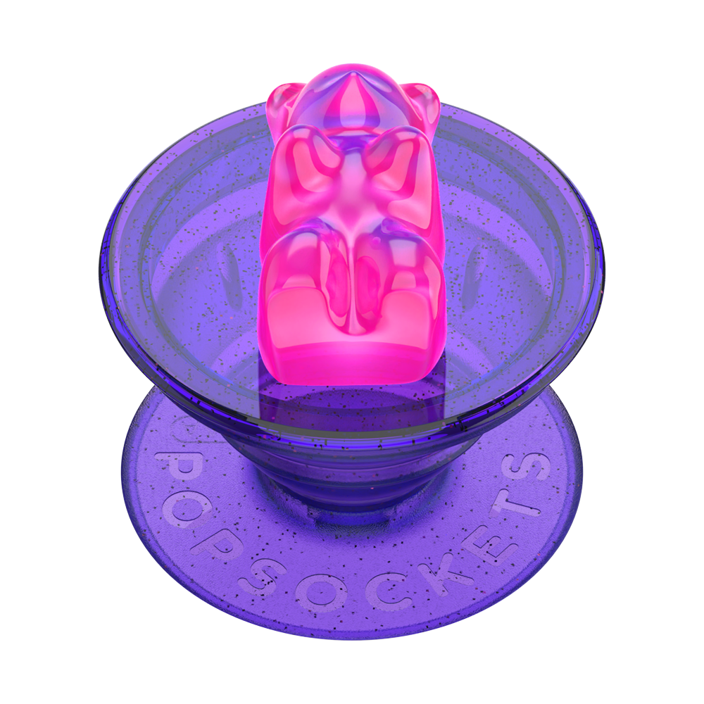 Bon Bon Gummy Bear Purple Punch — Adhesive PopGrip - US 51122