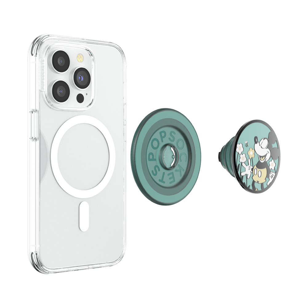 Tonal Flower Mickey — MagSafe PopGrip - US 81833