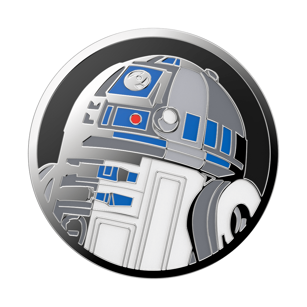 Enamel R2D2 — Adhesive PopGrip - US 42229