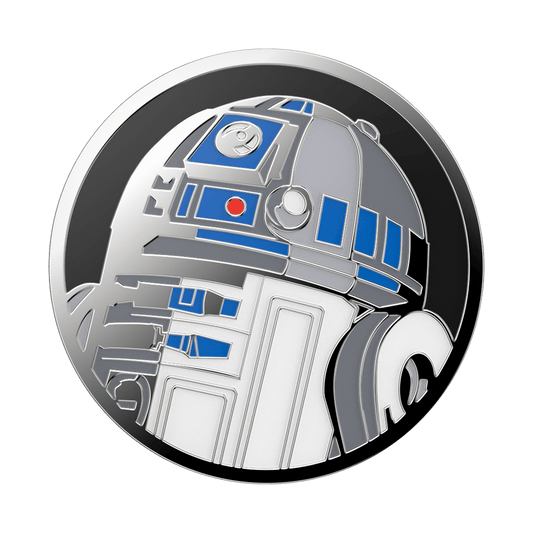 Enamel R2D2 — Adhesive PopGrip - US 86131