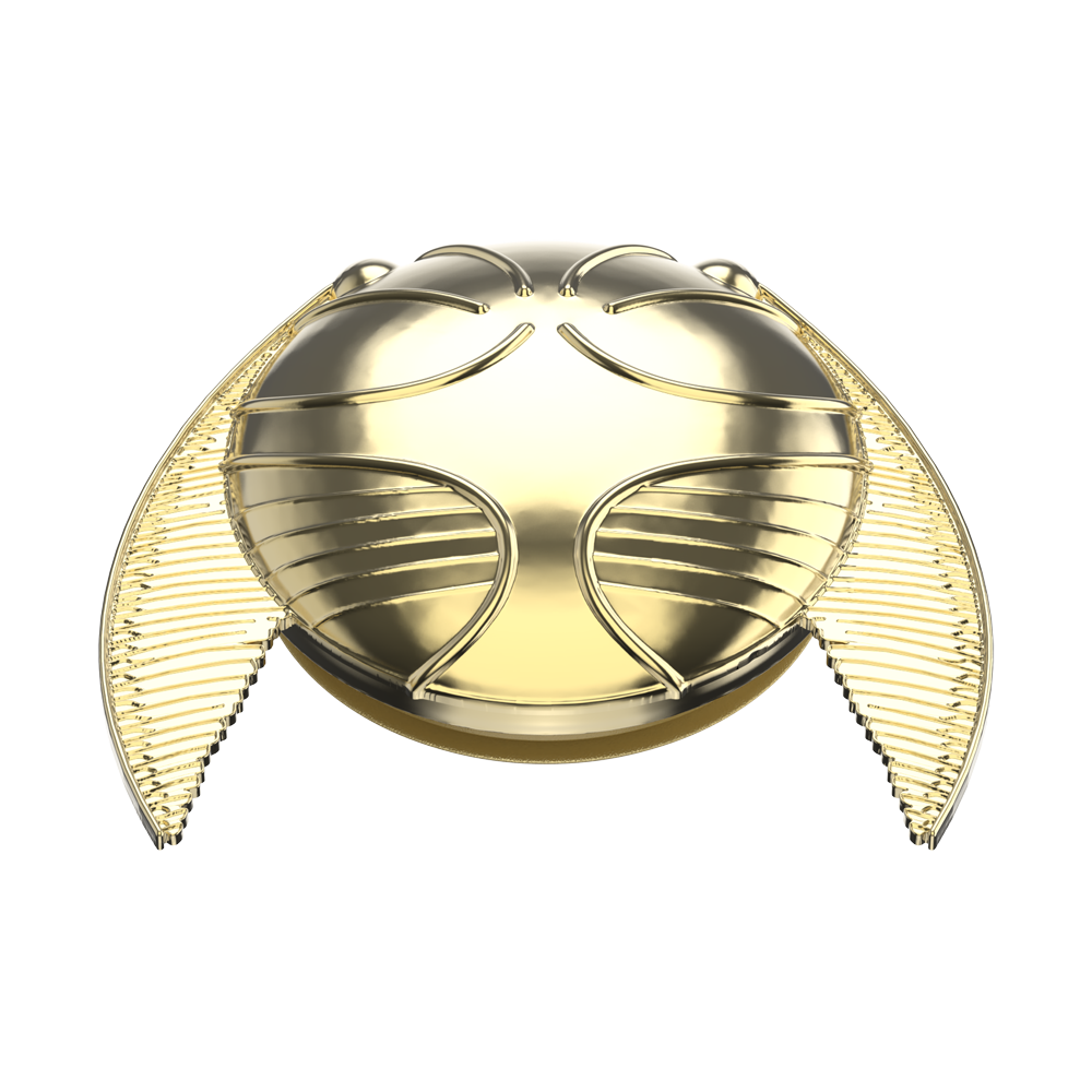 Puffy Enamel Golden Snitch — Adhesive PopGrip - US 81807