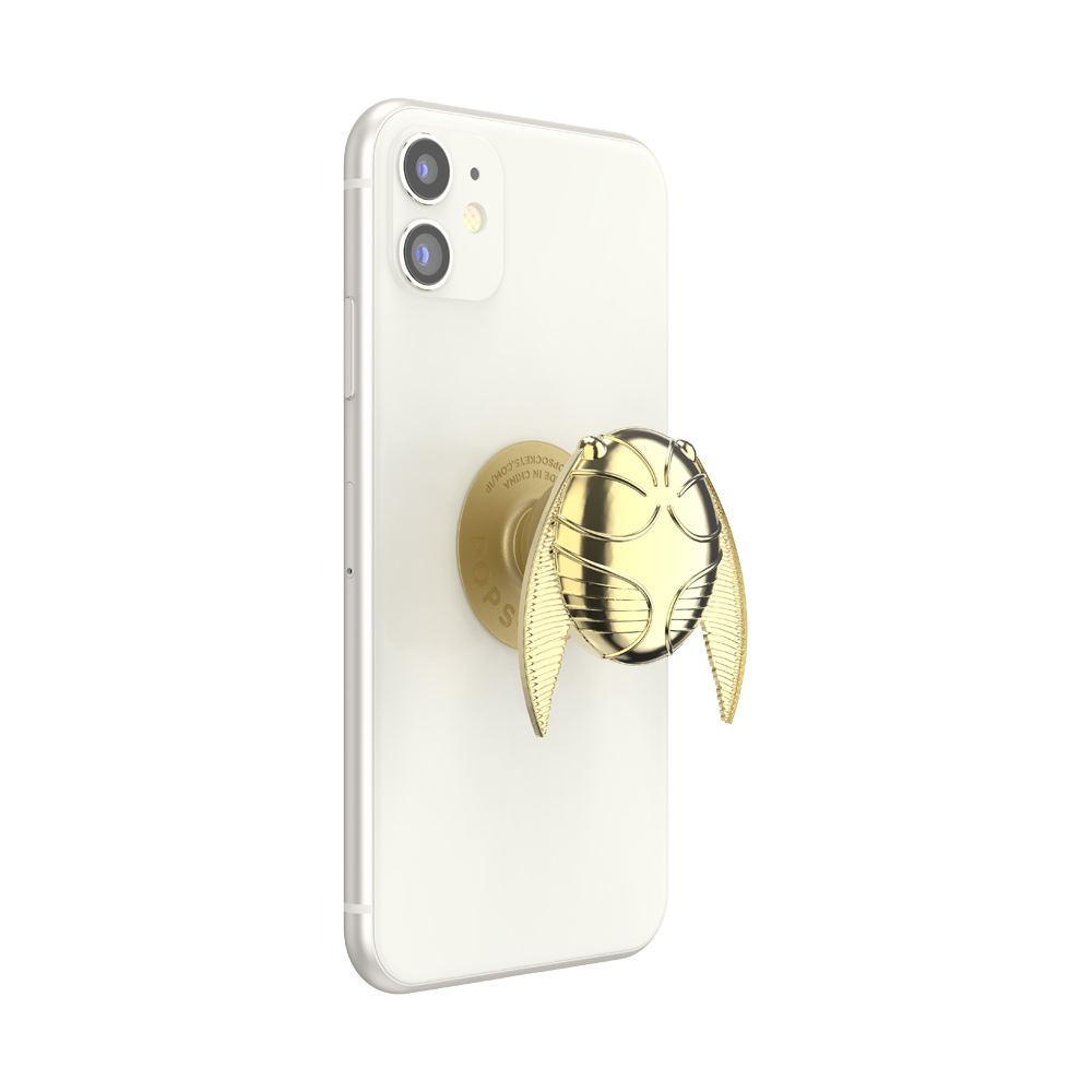Puffy Enamel Golden Snitch — Adhesive PopGrip - US 97354