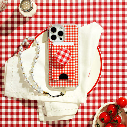 Red Gingham — iPhone 14 Pro MagSafe Case - US 38953