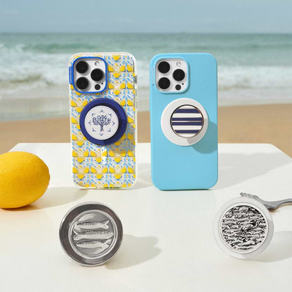 Enamel Nautical Stripe — MagSafe PopGrip - US 26130