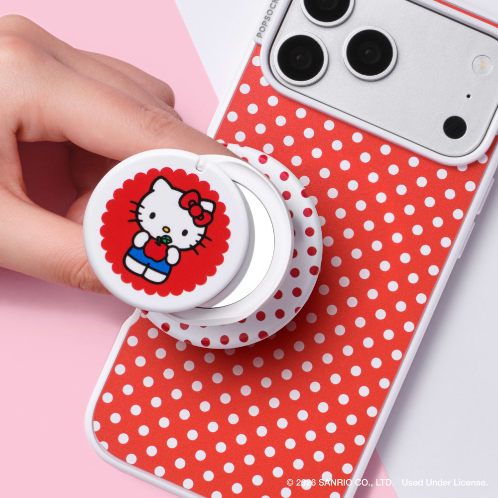 Cherry Red Polka Dot — iPhone 15 Plus MagSafe Case - US 41870