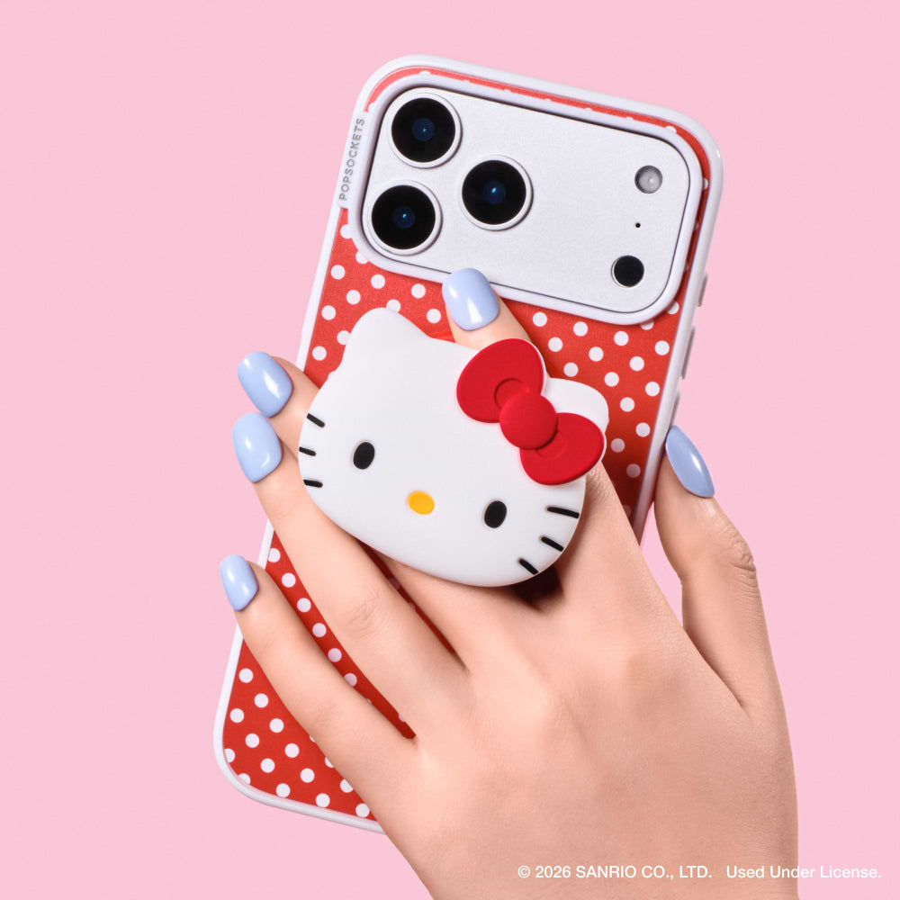 Cherry Red Polka Dot — iPhone 16 MagSafe Case - US 88221