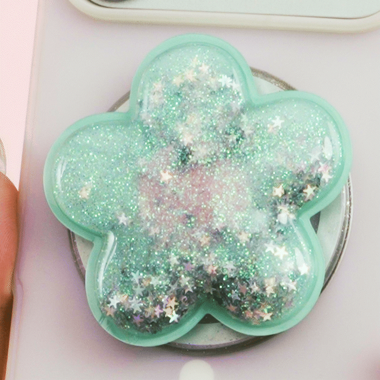 Tidepool Squishy Daisy Turquoise — MagSafe PopGrip - US 63334