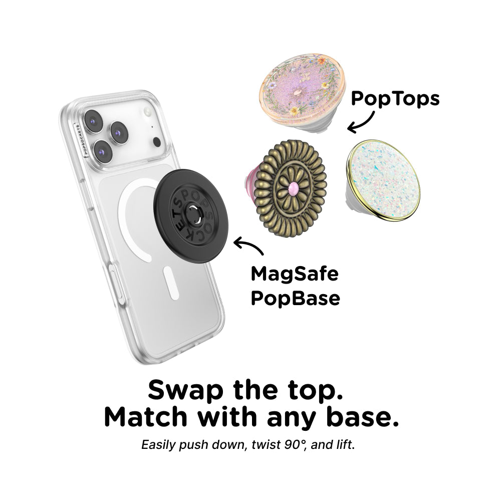 Enamel Stamped Pink — PopTop - US 27962