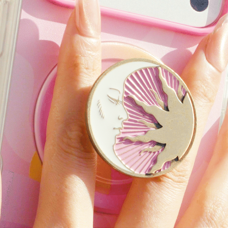 Enamel Lunar Dreams Pink — MagSafe PopGrip - US 85723