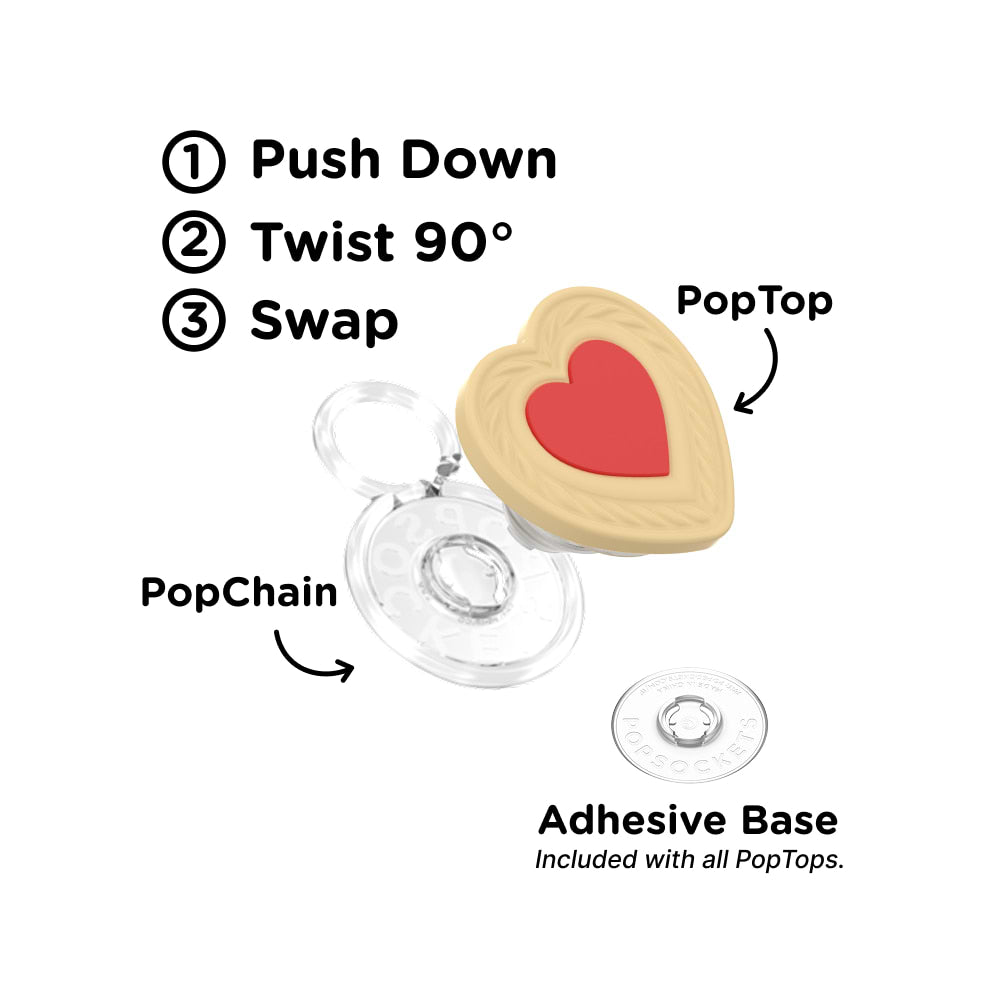 Cookie Heart Scented —  PopTop - US 35629