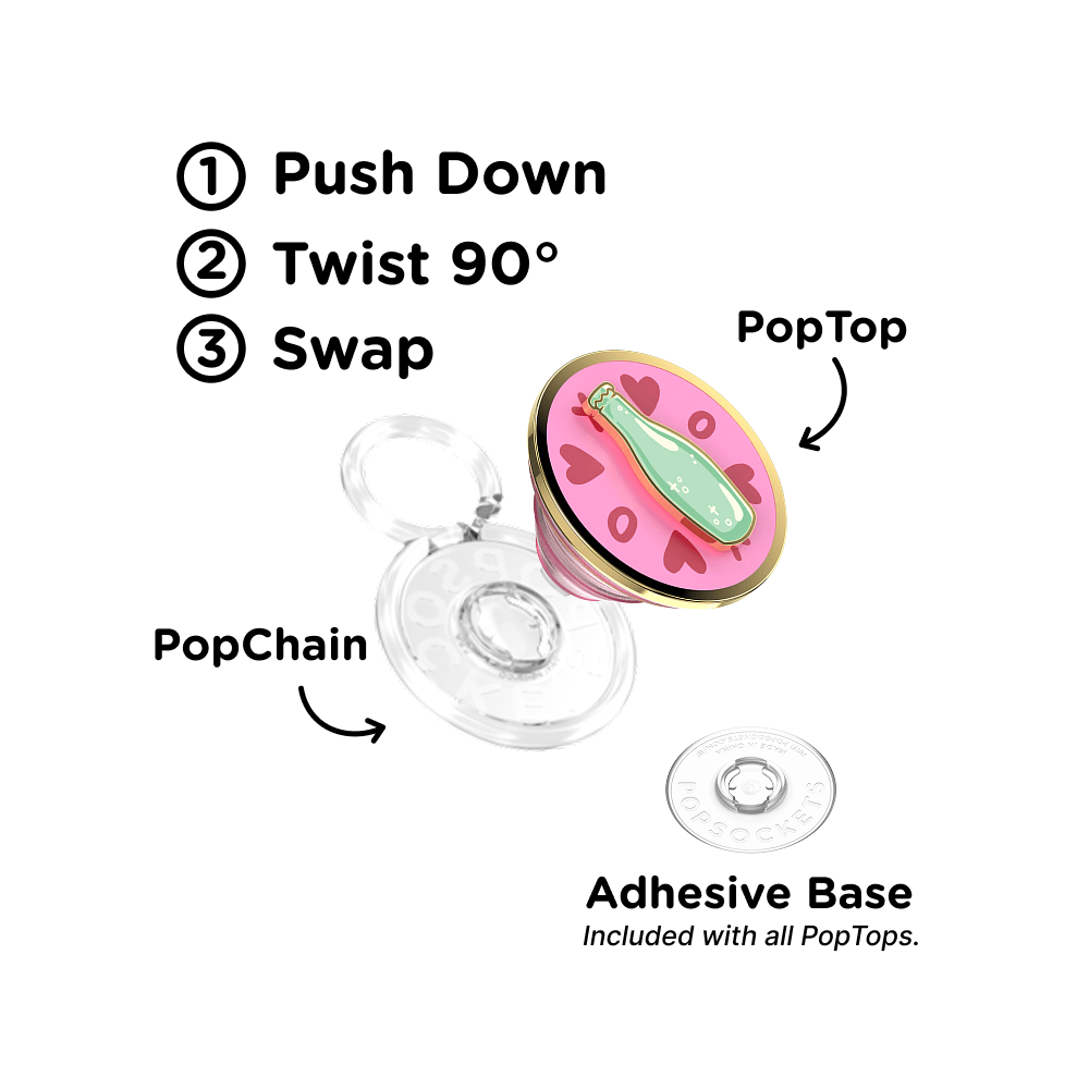 Enamel Spinner Spin The Bottle —  PopTop - US 35212