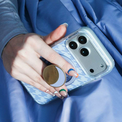 Lilac Houndstooth — iPhone 13 Pro MagSafe Case - US 36809