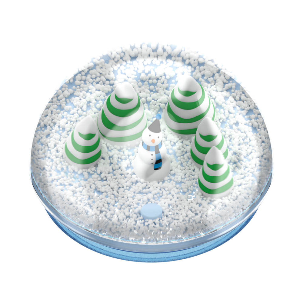 Tidepool Globe Snowland — Adhesive PopGrip - US 57328