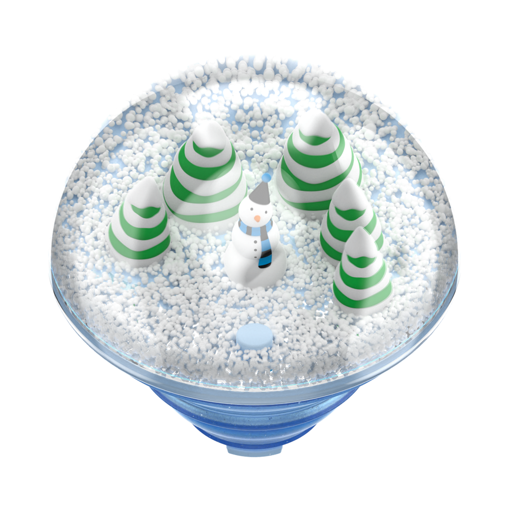 Tidepool Globe Snowland — Adhesive PopGrip - US 57328